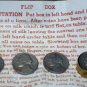 FLIP BOX WITH JEFFERSON NICKEL / Vintage Coin Magic