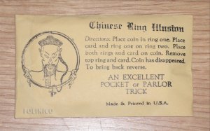 CHINESE RING ILLUSION / Vintage Magic