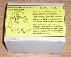 MONDO MAGIC'S LOST AND FOUND - NIB / Magic Trick