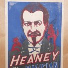 ORIGINAL HEANEY THE FAMOUS MAGICIAN WINDOW CARD