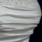 Factory Sample A-line Strapless Taffeta Wedding Dresses(PR104)