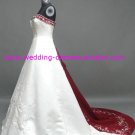 Hot Sales/Strapless/Real Wedding Gown / Sample Picture Of Factory(WD512)
