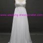 Sexy Beaded Chiffon Real Wedding Dress / Sample Picture Of Factory(WD534)