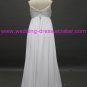 Sexy Beaded Chiffon Real Wedding Dress / Sample Picture Of Factory(WD534)