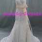 Fashion Strapless Mermaid Beaded Real Wedding Dress / Sample Picture Of Factory(WD599)