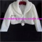Fashion White Jacket / Wedding Dress Jacket 035