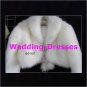 Long Sleeves White Jacket / Bolero / Wedding Dress Jacket 042