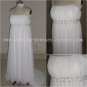 Strapless Custom-Made Maternity Wedding Dress/ Pregnant Formal Dress For Wedding (MD007)