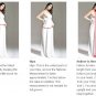 Fashion One Shoulder Custom Made Real Picture Maternity Wedding Dress/ Pregnant Dress(MD008)