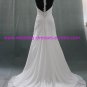 Hot Sales Halter Chffion Open Back Beadings Real Picture Wedding Dress/Bridal Gown(WD920)