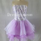 A-line Sweetheart Short/ Mini Short Prom Dresses(MD032)