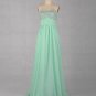 Custom Made A-line Beading Sweetheart Mint Prom Dress,Beading Homecoming Dress,Long Evening Dress