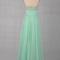 Custom Made A-line Beading Sweetheart Mint Prom Dress,Beading Homecoming Dress,Long Evening Dress