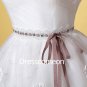 Knee-length Sweetheart Tulle Summer Bridal Gown, A-line Sleeveless Wedding Dress with Belt