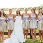 Shiny Champagne Sequin Short Bridesmaid Dress,Above Knee Length Cheap Bridesmaid Dress,Prom Dress