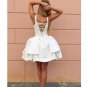 Gorgeous Satin V-neck Neckline Short Length Ball Gown Homecoming Dress H05