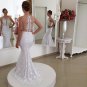Sexy Sweetheart Floor-length Lace Tulle With Applique Wedding Dresses W24