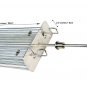 Rotative Grill - Adjustable - Brazilian Skewer for BBQ 28" - Professional Grade