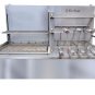 Brazilian BBQ Charcoal Grill with Griddles and Firebox - 9 Skewers - Oca-Brazil