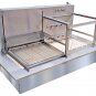 Brazilian BBQ Charcoal Grill with Griddles and Firebox - 9 Skewers - Oca-Brazil