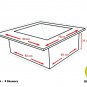 Brazilian BBQ Charcoal Grill with Firebox - 9 Skewers - Oca-Brazil