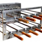 Brazilian BBQ Charcoal Grill - 09 Skewers - Rotisserie System - Oca-Brazil