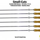 Small Cuts - Set of 6 Brazilian Skewers for BBQ 28" - Professional Grade