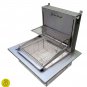 Double-Decker Griddles with Firebox - Charcoal Grill - Oca-Brazil