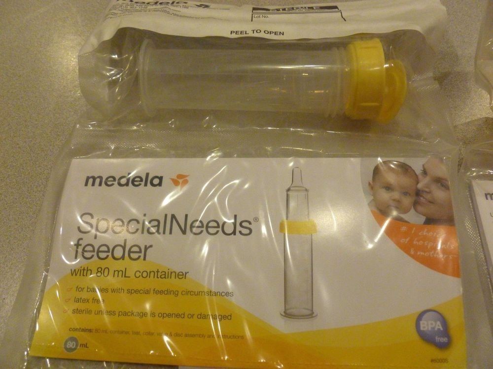 HABERMAN SpecialNeeds Feeder Cleft Palate Medela 80ml