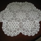 Handmade crochet doily