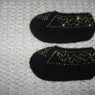 Handmade knit slippers