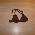 Handmade knitted bikini top