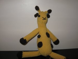 Amigurumi giraffe