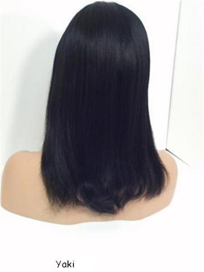 12" Yaki Full Lace Wig Indian remy