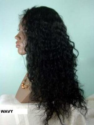 12" Wavy Full Lace Wig