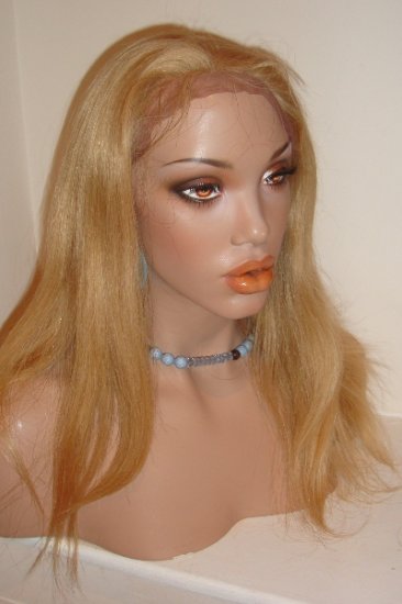 14" Silky Straight Full Lace Wig Indian Remy