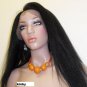 16" Yaki Full Lace Wig Indian Remy