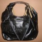 DESIGNER INSPIRED BLACK HANDBAG WITH FRINGES! $60