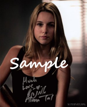 Alona Tal(Supernatural) Signed Photo