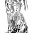 Godinger crystal dancing lovebirds wedding cake topper