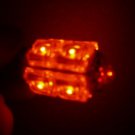 1 BULB T10 194 168 RED 9 HIGH FLUX WIDE WEDGE