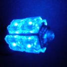 1 BULB T10 194 168 BLUE 9 HIGH FLUX WIDE WEDGE