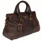 Brown Prada Leather Handbag