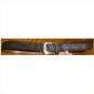 Salvatore Ferragamo brown belt gold metal buckle, 32