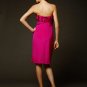 Badgley Mischka strapless cocktail dress, 6 petite