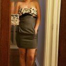 $3500 Emilio Pucci silk, wool, and leather dress