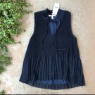 NWT $350 Derek Lam 10 Crosby pleated blouse w sequins NWT $350 Derek Lam 10 Crosby pleated blouse w sequins