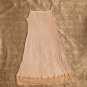 Blumarine Blugirl pleated lace trim slip dress