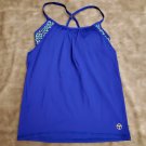 Worn once Trina Turk Recreation blue bra and tank