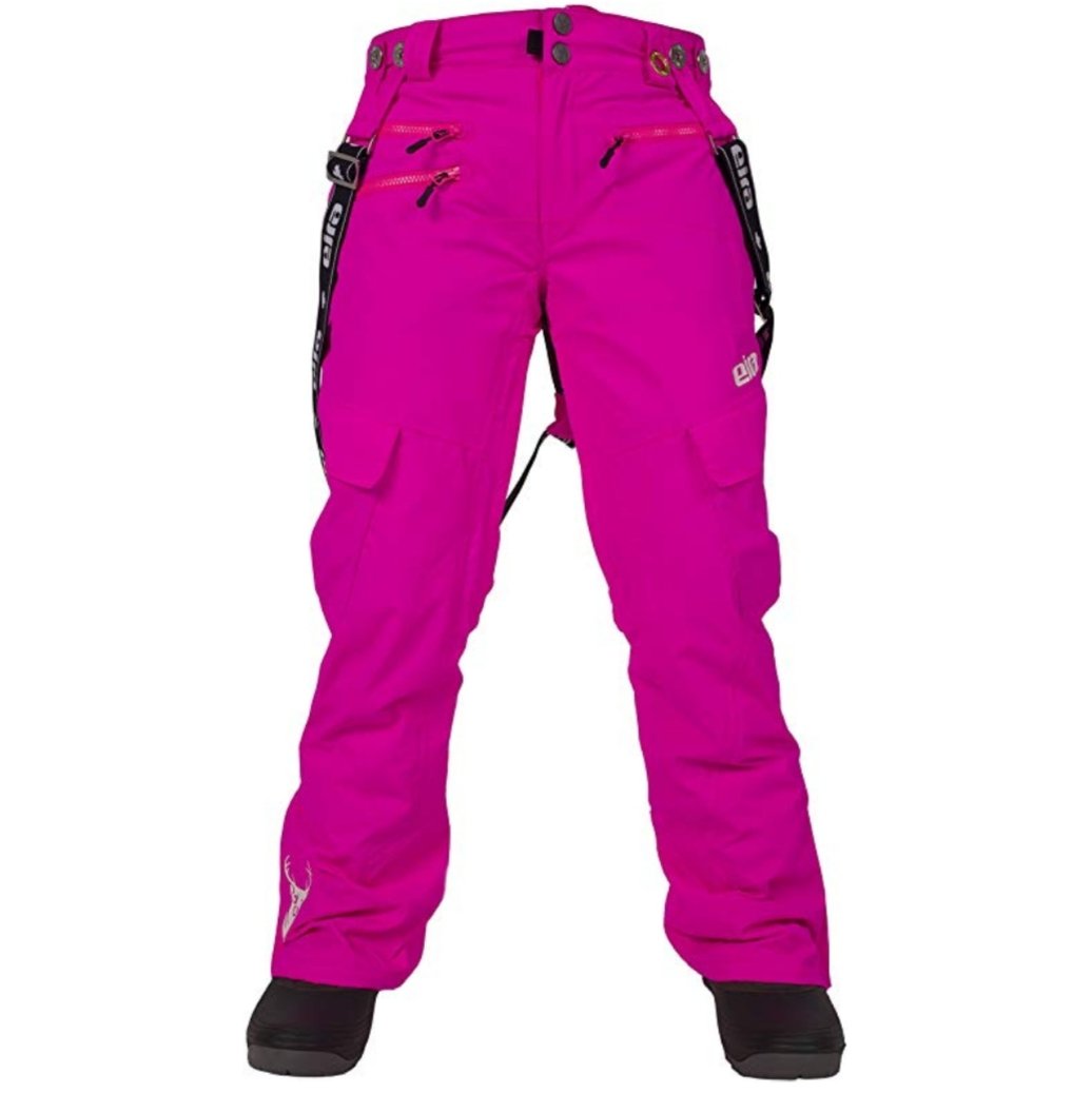 NWT Eira fuschia Woodlot suspender snow pants
